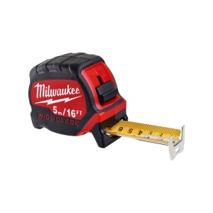 Ruleta magnetica PREMIUM cu banda lata de 33 mm, lungime 5 m/16', Milwaukee, cod 4932471817 - Img 2