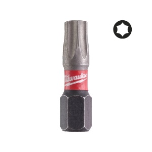 Set 2 biti pentru surubelnite SHOCKWAVE IMPACT DUTY, TX30 x 25 mm, Milwaukee, cod 4932430885