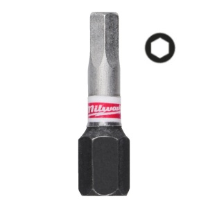 Set 3 biti Hex SHOCKWAVE IMPACT DUTY, 25 mm, 2.5-12 mm, Milwaukee