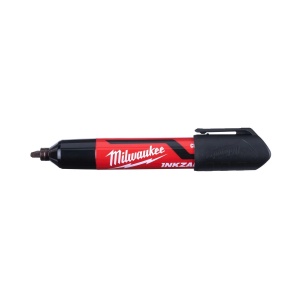 Set 3 markere negre INKZALL cu varf lat de 6.2 mm, marime L, Milwaukee, cod 4932471554 - Img 5