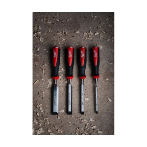 Set 4 dalti cu margine tesita, 6mm, 12mm, 19mm, 25mm, Milwaukee, cod 4932479897 - Img 2