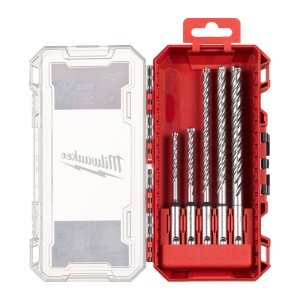 Set 5 burghie SDS-Plus MX4, 5/6x115 mm si 6/8/10x165 mm, Milwaukee, cod 4932500063 - Img 2
