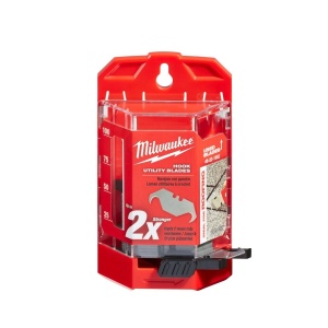 Set 50 de lame tip carlig pentru cutit utilitar, lungime 62 mm, latime 19 mm, Milwaukee, cod 48221952 - Img 4