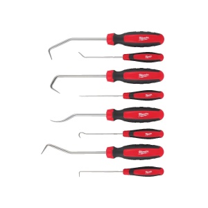 Set 8 instrumente cu carlig si varf ascutit, 286x279x25 mm, Milwaukee, cod 4932480569 - Img 3