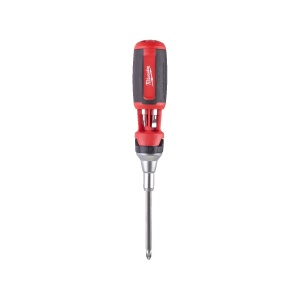 Surubelnita cu clichet HEX 1/4", multi-bit, universala, 9 in 1, Milwaukee, cod 4932471598 - Img 3
