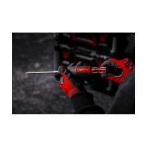 Surubelnita cu clichet, multi-bit, 14 in 1, Milwaukee, cod 4932480582 - Img 10