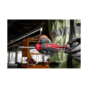 Surubelnita multi-bit, 14 in 1, 3 - 6.5 mm, Milwaukee, cod 4932492806 - Img 8