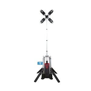 Turn mobil de iluminat MX FUEL MXF TL-601, 27000 lumeni, inaltime max 3.1 m, Milwaukee, cod 4933471844