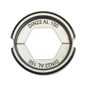 Bac de sertizare din aluminiu DIN22 AL 150, forma HEX, Milwaukee, cod 4932451776