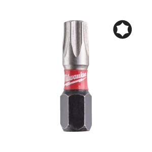 Bit TX pentru surubelnite SHOCKWAVE IMPACT DUTY TX30x25 mm Milwaukee, cod 4932430886