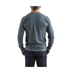 Bluza hibrid HT LS BLU, albastra, Milwaukee - Img 3