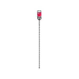 Burghiu beton si zidarie SDS+ M2 cu 2 taisuri, diametru 10.0 mm, lungime totala 450 mm, Milwaukee, cod 4932344296 - Img 2