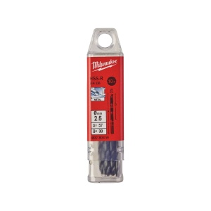 Burghiu elicoidal pentru metal HSS-R DIN338 ø2.5 mm Milwaukee, cod 4932363459 - Img 2