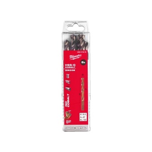 Burghiu pentru metal HSS-G RED COBALT-DIN 338 10.5 mm Milwaukee, cod 4932373355 - Img 2