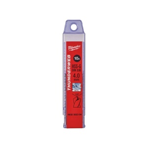 Burghiu pentru metal HSS-G THUNDERWEB-DIN338 ø4.0 mm Milwaukee, cod 4932352384 - Img 2