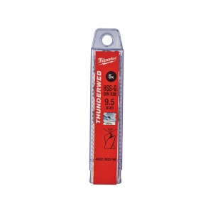 Burghiu pentru metal HSS-G THUNDERWEB-DIN338 ø9.5 mm Milwaukee, cod 4932352398 - Img 2