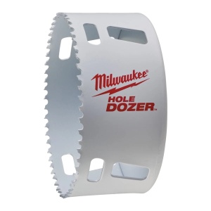 Carota BI-METAL HOLE DOZER, diametru 105 mm, 41 mm adancime max taiere (b), Milwaukee, cod 49565205 - Img 2