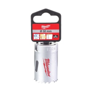 Carota BI-METAL HOLE DOZER pentru contractanti, diametru 32 mm, 38 mm adancime max taiere, Milwaukee, cod 4932464682 - Img 2