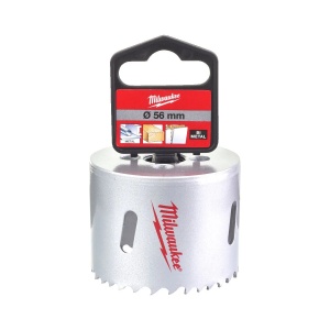 Carota BI-METAL HOLE DOZER pentru contractanti, diametru 56 mm, 38 mm adancime max taiere, Milwaukee, cod 4932464691 - Img 2