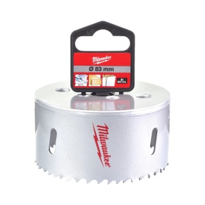 Carota BI-METAL HOLE DOZER pentru contractanti, diametru 83 mm, 38 mm adancime max taiere, Milwaukee, cod 4932464702 - Img 2