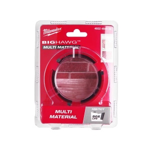 Carota BIG HAWG multi material, diametru 82 mm, adancime max 60 mm, 3 dinti, Milwaukee, cod 4932464932 - Img 2