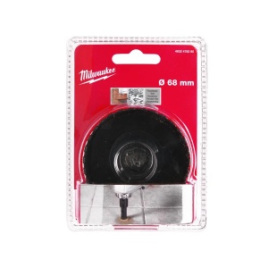 Carota diamantata M14 pentru gaurire uscata, diametru 68 mm, 35 mm lungime activa, Milwaukee, cod 4932478285 - Img 2