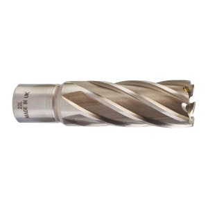Carota HSS cu prindere Weldon de 19 mm, 22x50 mm, Milwaukee, cod 4932343297