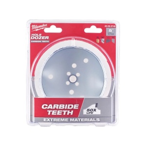 Carota TCT HOLE DOZER cu dinti din carbura, diametru 127 mm, 41 adancime max taiere, Milwaukee, cod 49560748 - Img 3