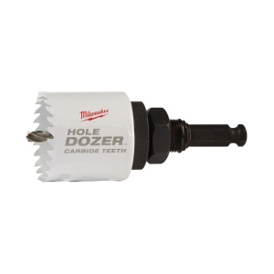 Carota TCT HOLE DOZER cu dinti din carbura, diametru 51 mm, 41 adancime max taiere, Milwaukee, cod 49560720 - Img 4