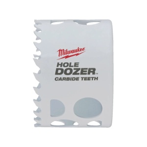 Carota TCT HOLE DOZER cu dinti din carbura, diametru 68 mm, 41 mm adancime max taiere, Milaukee, cod 49560730