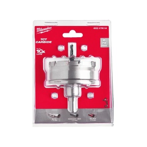 Carota TCT pentru otel inoxidabil, diametru 76 mm, adancime max 25 mm, Milwaukee, cod 4932479054 - Img 3