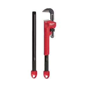 Cheie (cleste) reglabila pentru tevi, lungime 250/450/600 mm, deschidere max falci 63 mm, Milwaukee, cod 48227314 - Img 4