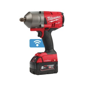 Cheie de impact M18 ONEFHIWP12-502X, cuplu 1491 Nm si prindere 1/2" patrat cu pin de blocare, Milwaukee, cod 4933459725 - Img 4