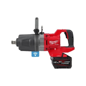 Cheie de impact M18ONEFHIWF1DS-121C ONE-KEY 1" patrat, inel fixare, acumulator Forge, cuplu 2576 Nm, Milwaukee, cod 4933499253