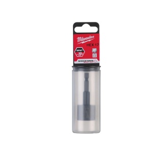 Cheie magnetica Shockwave 17 x 65 mm, dimensiune surub M10, marime 17.0 mm, prindere 1/4" HEX, Milwaukee, cod 4932352546 - Img 2
