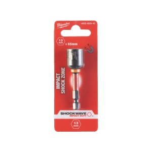 Cheie magnetica tubulara GEN II SHOCKWAVE 1/4" HEX 13X65 mm, Milwaukee, cod 4932492443 - Img 2