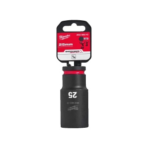 Cheie tubulara de impact SHOCKWAVE IMPACT DUTY 1/2", lunga, marime 25 mm, Milwaukee, cod 4932480343 - Img 2