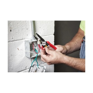 Cleste dezizolare cabluri, 7 in 1, lungime 230 mm, Milwaukee, cod 4932478554 - Img 2