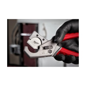 Cleste pentru taiat tevi din plastic, capacitate de taiere 25 mm, Milwaukee, cod 4932479407 - Img 9