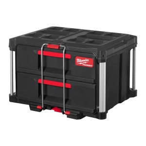 Cutie PACKOUT cu 2 sertare, max 22 kg, 363 x 564 x 414 mm, Milwaukee, cod 4932472129