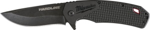 Cutit pliabil cu lama neteda 89 mm HARDLINE, blocare cadru, Milwaukee, cod 4932492453