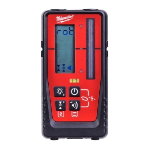 Detector laser LRD100 liniar/rotativ, distanta 0-100 / 0-250m, Milwaukee, cod 4932479555