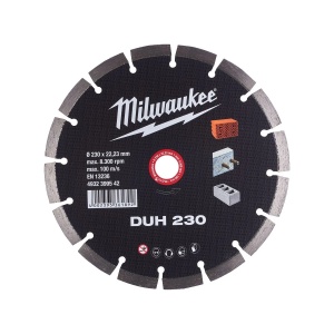 Disc diamantat DUH, 230x22.23X2.6 mm, Milwaukee, cod 4932399542 - Img 3