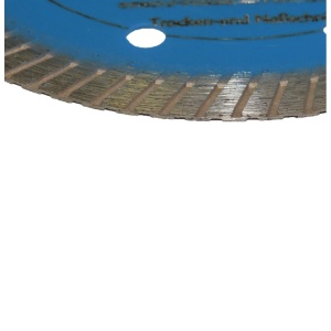 Disc diamantat pentru taiere gresie TG-BLAU, 115 mm, Atlas Diamant, cod 1700115022TGBL - Img 3