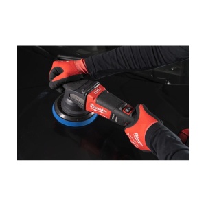 Disc slefuire din lana de miel LPD 135 mm, 25 mm inaltime, compatibil cu TX 125,ROS 125 E, Milwaukee, cod 4932430395 - Img 3