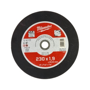 Disc subtire PRO+ pentru polizat metal SCS 41 / 230 x 1.9 x 22 mm, seria contractanti, Milwaukee, cod 4932451480
