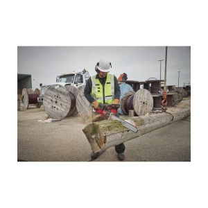 Fierastrau cu lant cu 2 acumulatori M18 F2CHS50-0, sina 50 cm, cuplu 9.5 Nm, pas lant 8.3 mm / .325", Milwaukee, cod 4933480120 - Img 9
