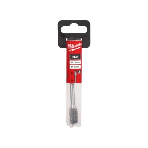 Freza carbura metalica TC tip C, bila cilindrica, diametru tija 6 mm, latime 10 mm, Milwaukee, cod 4932493982 - Img 2