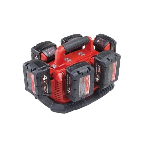 Incarcator cu 6 porturi M1418 C6, Milwaukee, cod 4932430086 - Img 8