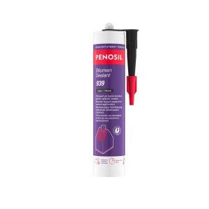 Izolant acoperisuri, suprafete bituminoase Premium Bitum Sealant 939, negru, 280ml, Penosil, cod H4634